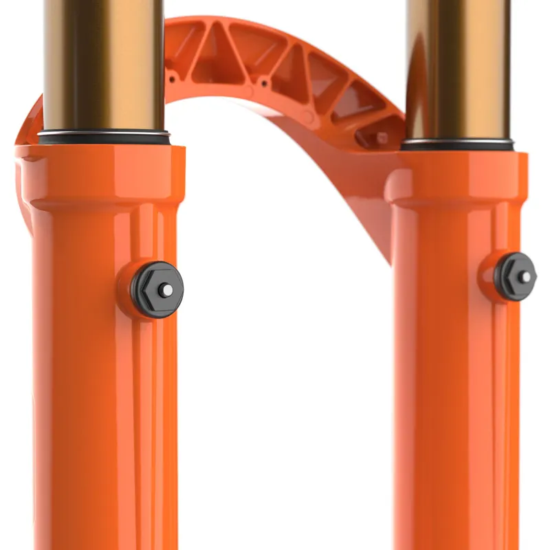 FOX 40 Float Factory GRIP2 1.125 29er Fork - 203mm TA110 52mm - Orange-4
